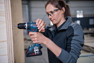 Bosch GSB 18V-90 C Slagborrmaskin 18V L-BOXX (utan batterier)