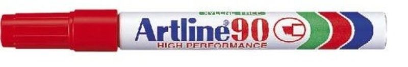 Artline Märkpenna 90 Röd SB-Pack