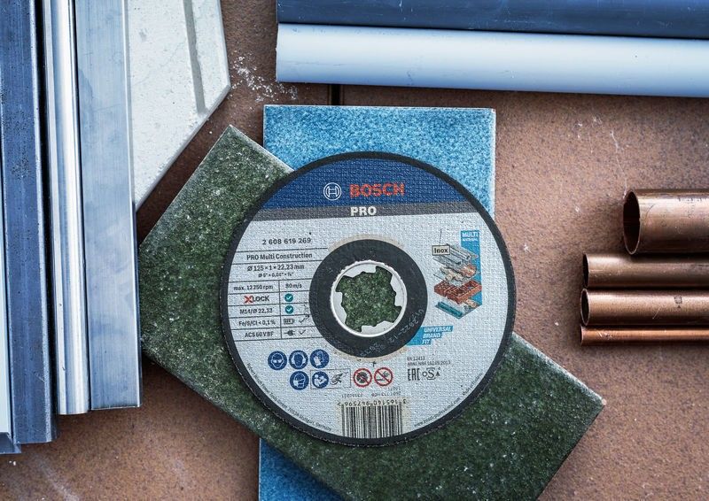 Bosch X-LOCK Kapskiva Multi Construction 125x1,0x22,2mm
