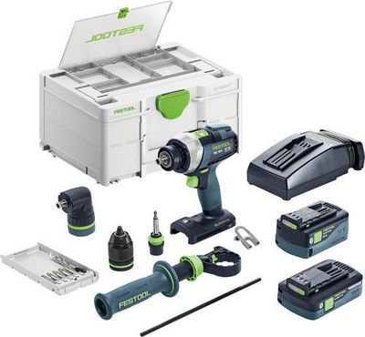 Festool Skruvdragare QUADRIVE TDC 18/4 5,0/4,0 I-Set