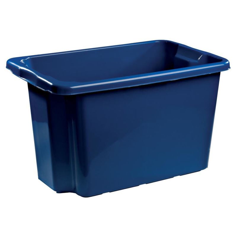 Nordiska Plast Förvaringsbox 55L Blå 7550 NPL