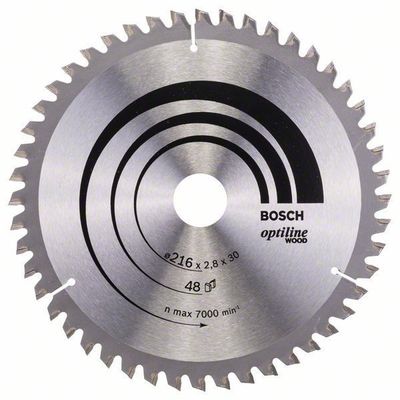 Bosch Sågklinga 216x30mm 48T -5 TRÄ (Fina snitt)