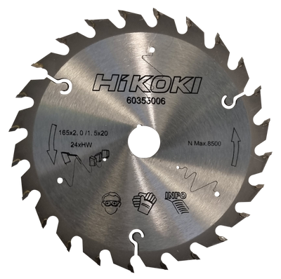 HiKOKI Cirkelsågsklinga 165x20mm 16T (Grova snitt)