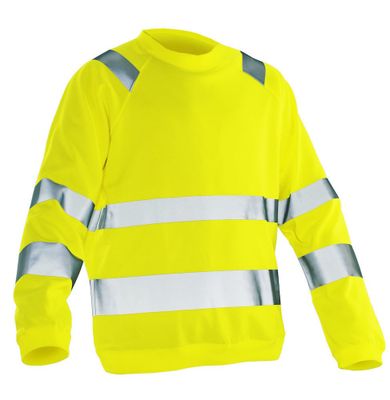 Jobman 1150 Sweatshirt Varsel Gul Klass 3