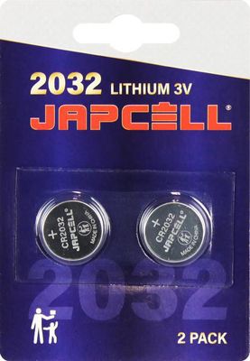 Japcell Lithium CR2032 Batteri 2-Pack