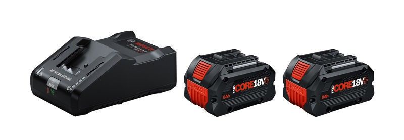 Bosch Batterisats 2 x ProCORE18V+ 8.0Ah + GAL 18V-160
