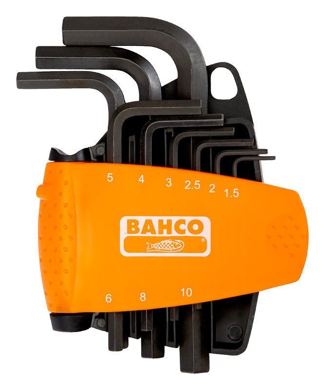 Bahco BE-9578 Insexnyckelsats 9-delar 1.5-10mm