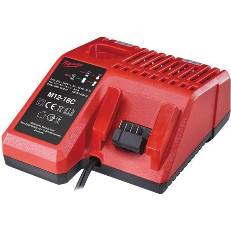 Milwaukee M12-18 C Batteriladdare (12-18V)