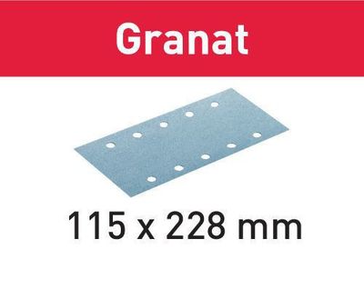 Festool Slippapper STF 115X228 GR/50 Granat