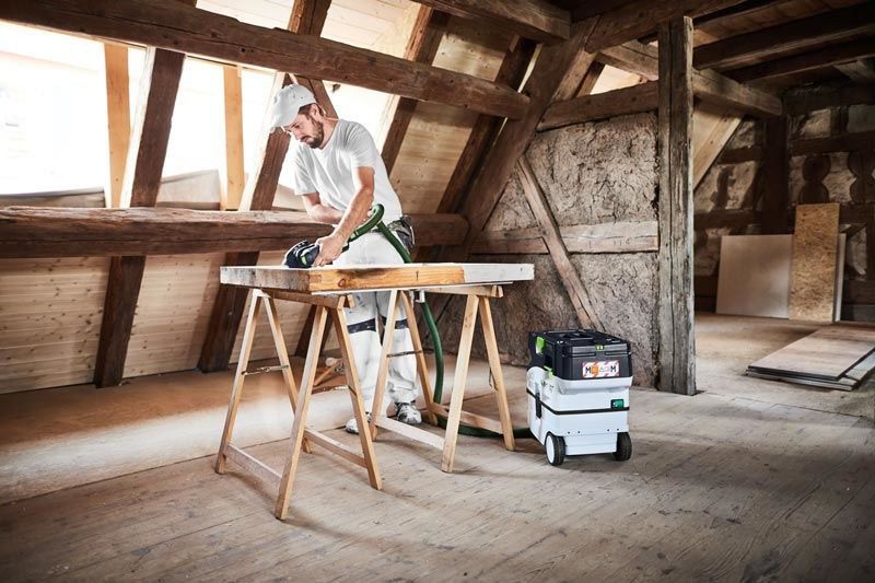 Festool CTMC MIDI I-Basic Batteridriven dammsugare 2x18V M-klassad (utan batterier)
