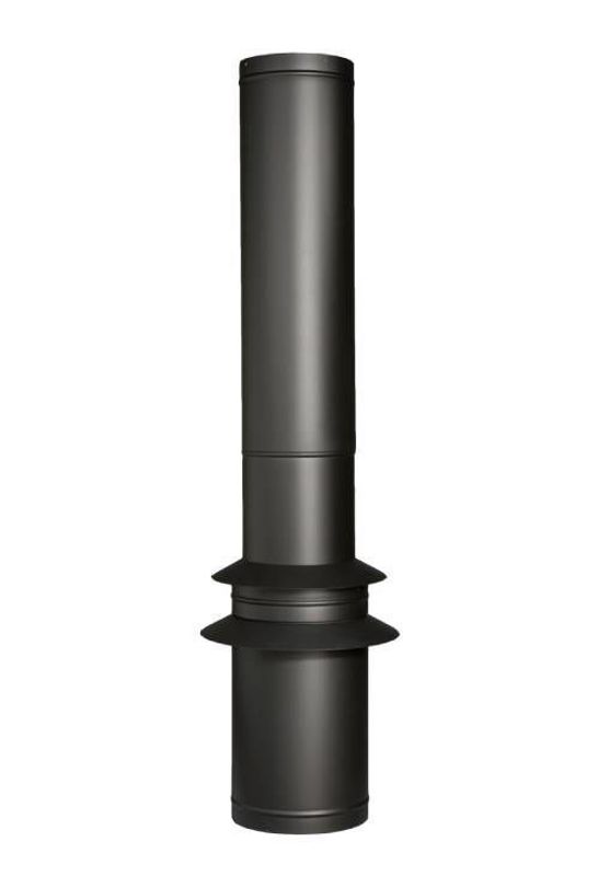 Muurikka Skorsten 2x1m Svart
