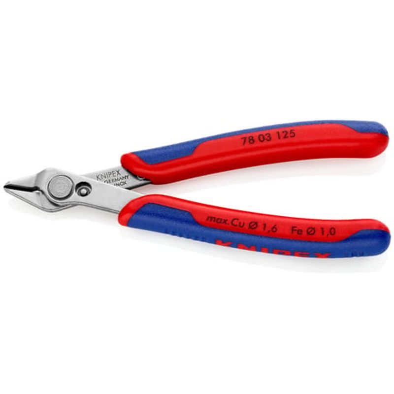 KNIPEX Elektroniktång 125mm (7803125SB)