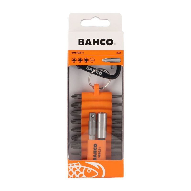 Bahco 59S/22-1 Bitssats 22-delar PH/PZ/TX/SP