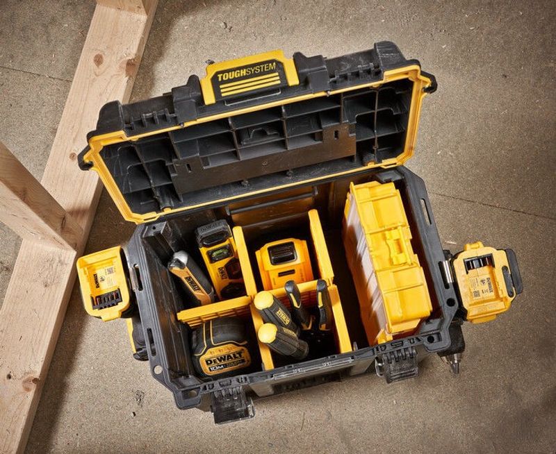 DeWalt DWST08035-1 Förvaringslåda Halvbredd ToughSystem 2.0
