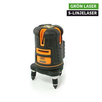 GeoFennel FLG 66-Xtreme Green Kors-/Linjelaser (5-linjer)