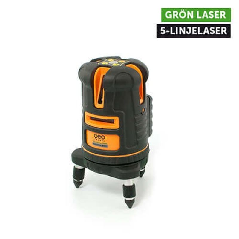 GeoFennel FLG 66-Xtreme Green Kors-/Linjelaser (5-linjer)