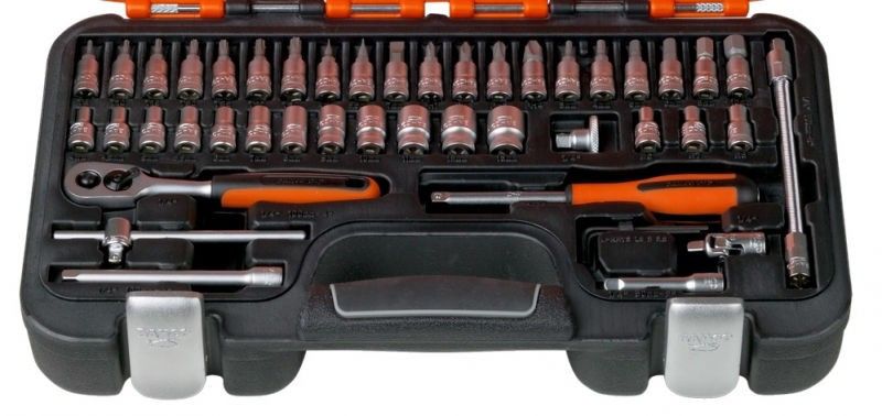 Bahco Hylsnyckelsats 1/4" - 46-delar
