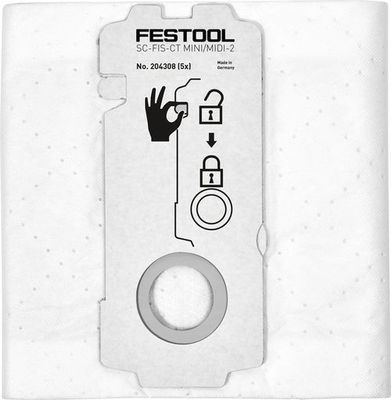 Festool SELFCLEAN filtersäck SC-FIS-CT CT15 / MINI / MIDI-2