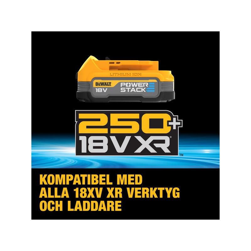 DeWalt DCD800E2T Skruvdragare 18V XR (2x1,7ah)