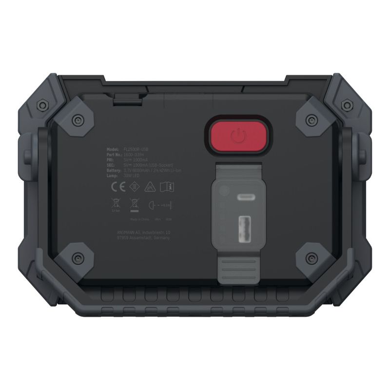 Ansmann FL2800R LED arbetslampa laddbar 2800lm