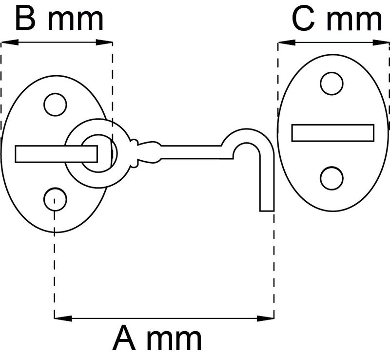 Habo Kajuthake 7405 Krom SB