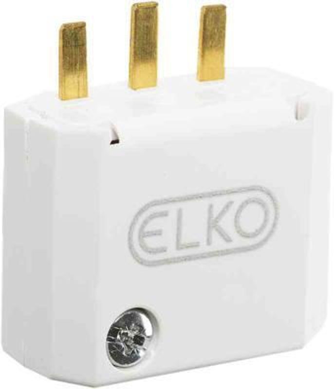 Elko Stickpropp dcl 2-pol +jord vit