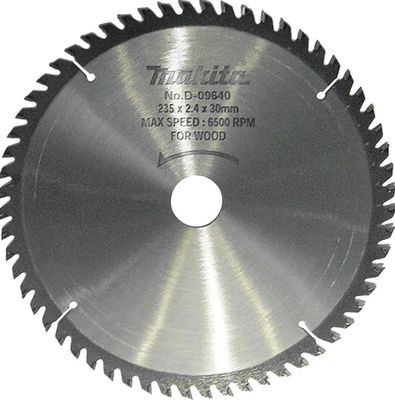 Makita D-09640 Sågklinga 235x30x2,4mm 60T Trä