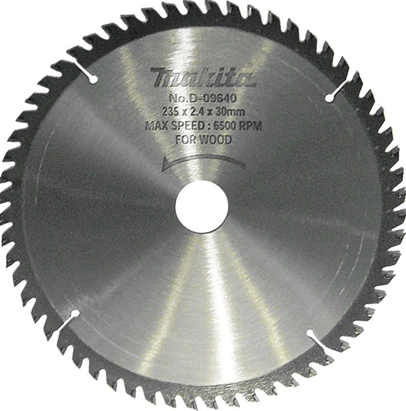 Makita D-09640 Sågklinga 235x30x2,4mm 60T Trä