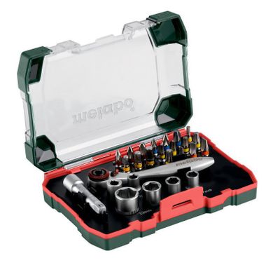 Metabo Bits-/Hylsnyckelsats (26-delar)