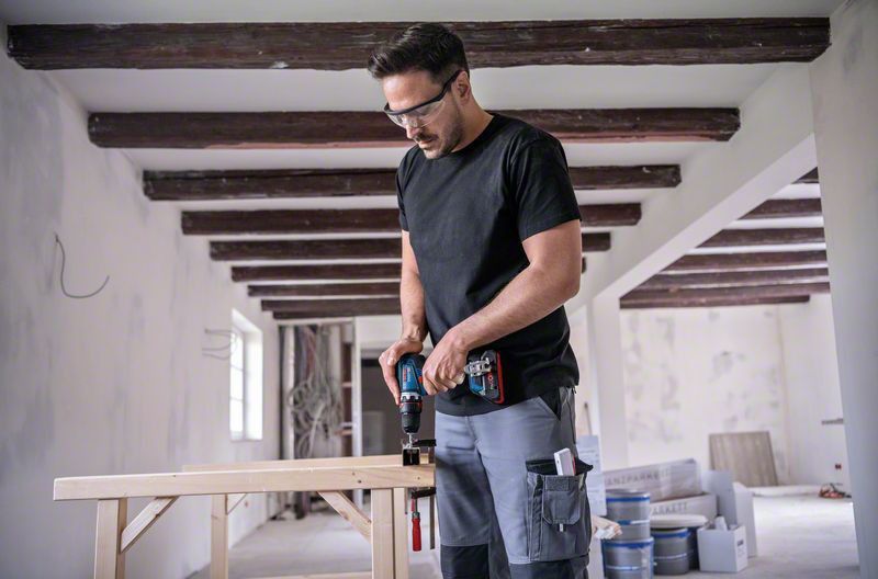 Bosch GSR 18V 90 FC Borrskruvdragare 18V FlexiClick (2x4,0ah)