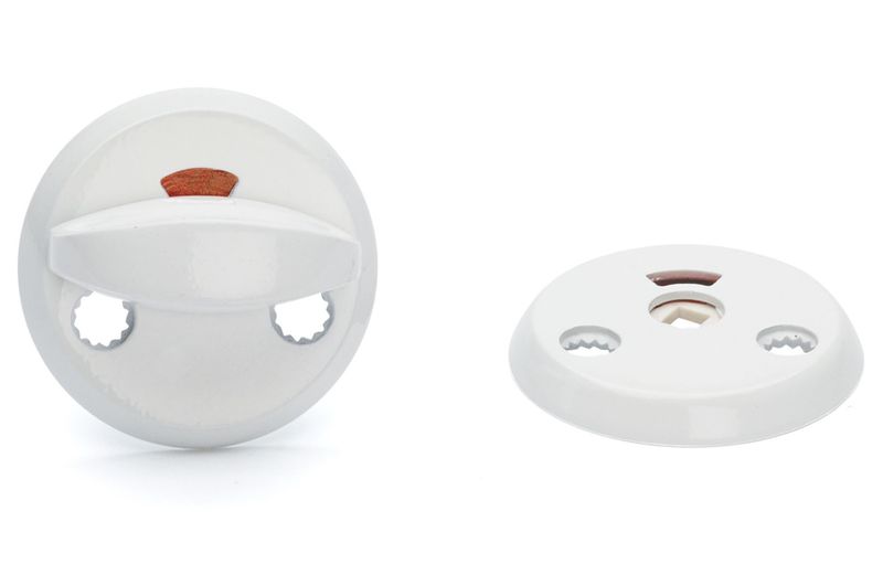 Habo WC-beslag A262 Torino Vit SB