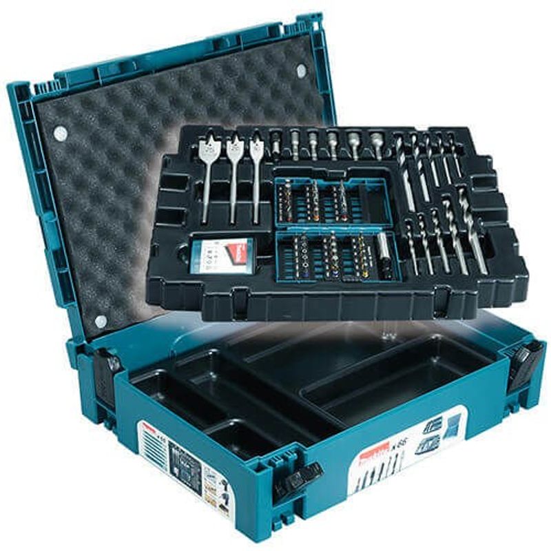 Makita Bits-/Borrsats (66-delar)