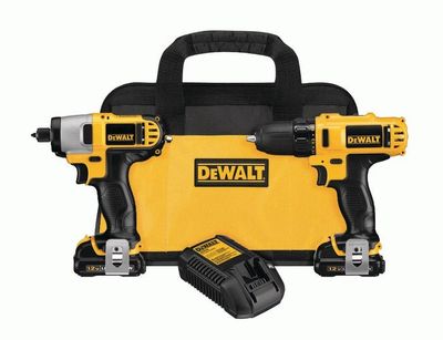 DeWalt DCK211C2 Combokit 10,8V (2x1,3ah)