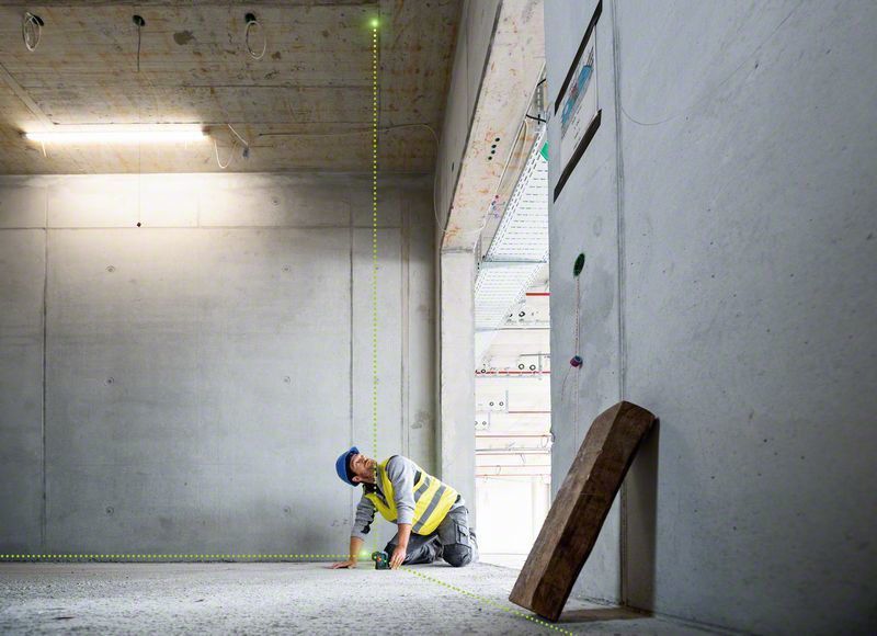 Bosch GPL 5 G Punktlaser Grön 5-punkts