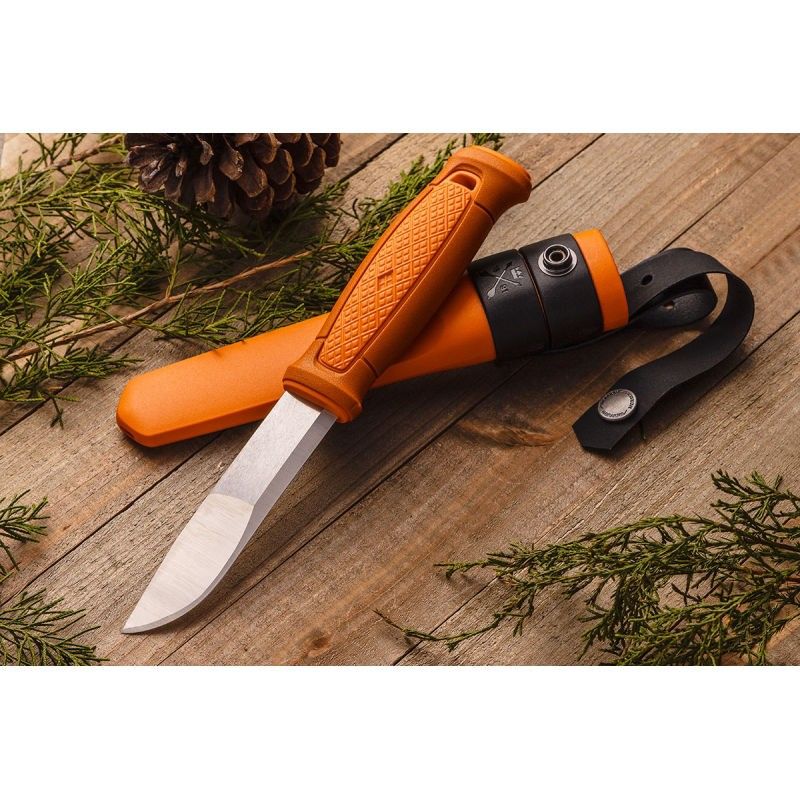 Morakniv® Kansbol Burnt Orange flåslipad, 109/226