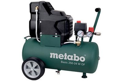 Metabo BASIC 250-24 WOF Oljefri kompressor 2,0hp 8 bar (200l/min)