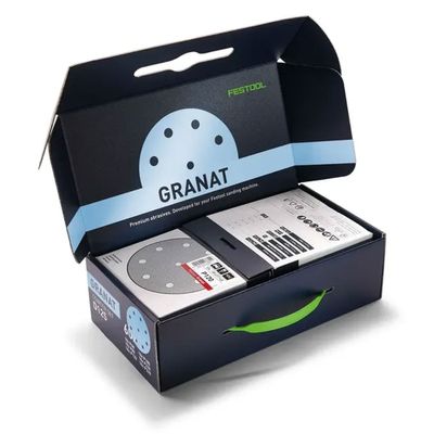 Festool Slippapper Granat D125 GR-Set