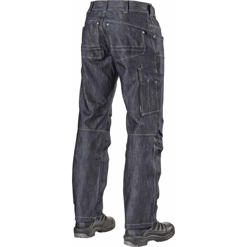 L.Brador Arbetsbyxa 109B Denim Blå C54