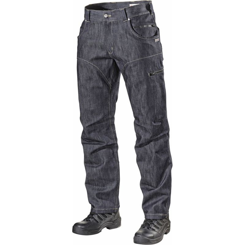 L.Brador Arbetsbyxa 109B Denim Blå C54