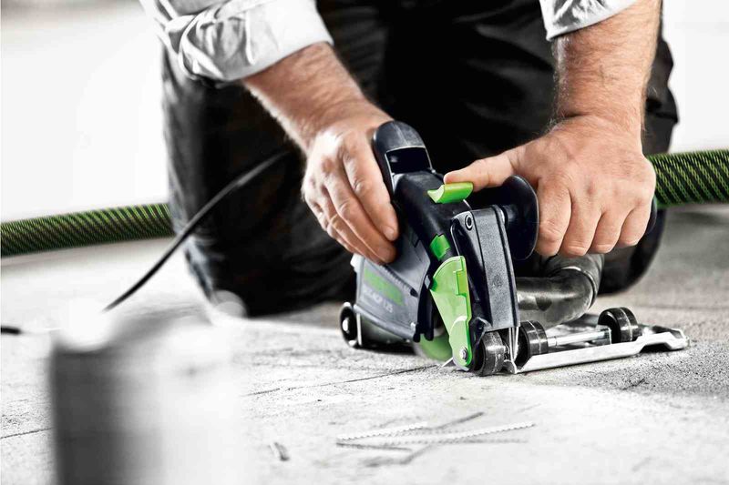 Festool DSC-AG 125 Plus-FS Diamantkap (Inkl. styrskena)