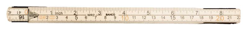 Bahco Meter-/Tumstock 2M