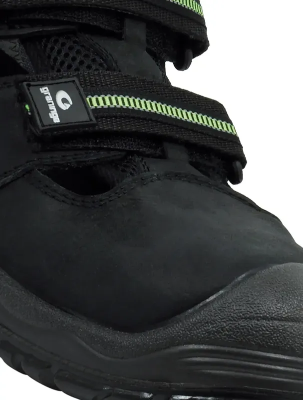 Graninge 7218 Skyddssandal S1P – Nubuck, Stålspikskydd, Komposittå