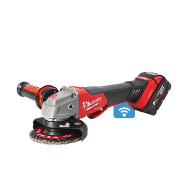 Milwaukee M18 ONEFSAG125XPDB-502X Vinkelslip 125mm 18V (2x5,0Ah)