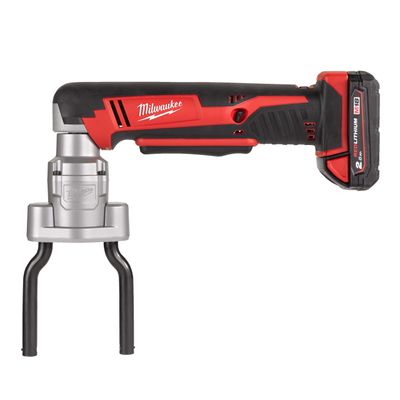 Milwaukee M18 BSBT-202X Mothållsverktyg för skruvkabelskor 18V (2x2,0Ah)