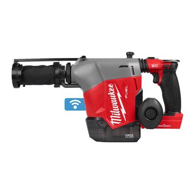Milwaukee M18 FHAFOH16-0X Borrhammare SDS-Plus 18V med dammutsug i HD-box (utan batteri)