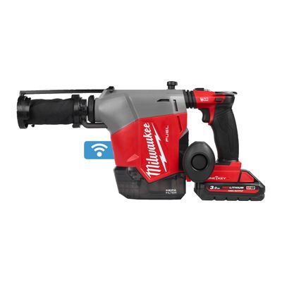 Milwaukee M18 FHAFOH16-302X Borrhammare SDS-Plus 18V med dammutsug (2x3,0Ah)