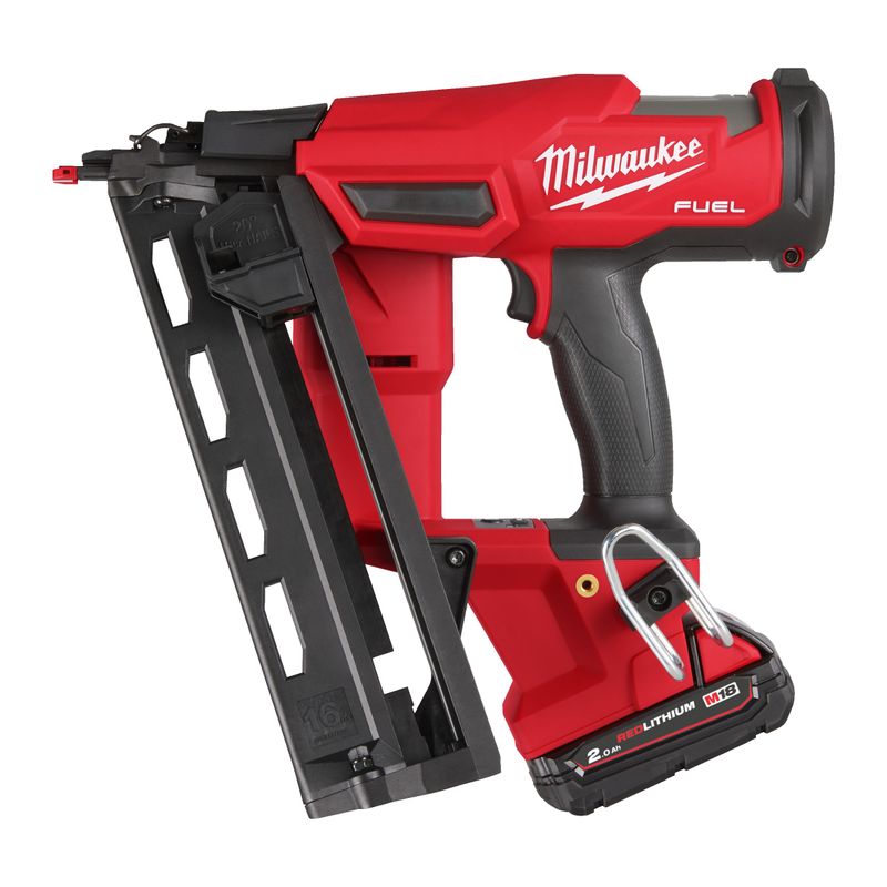 Milwaukee M18 FN16GA-202X Dyckertpistol 18V 16GA (2x2,0Ah)