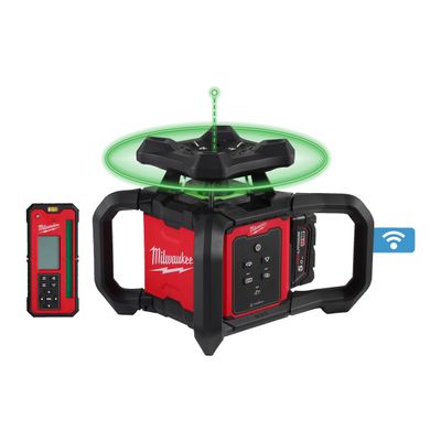 Milwaukee M18 RLOHVG300-501C Rotationslaser grön H/V 300 m ONE-KEY (1x5,0Ah)