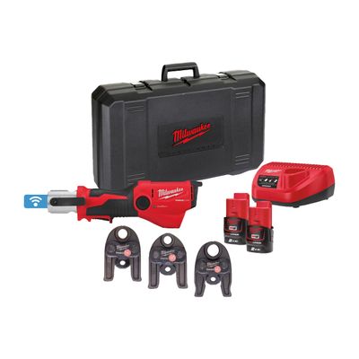Milwaukee M12 ONEHPT-202C TH-Set Pressverktyg 12V ONE-KEY (2x2,0Ah)