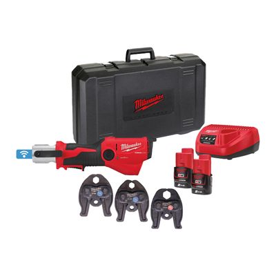 Milwaukee M12 ONEHPT-202C V-Set 2 Pressverktyg 12V ONE-KEY (2x2,0Ah)